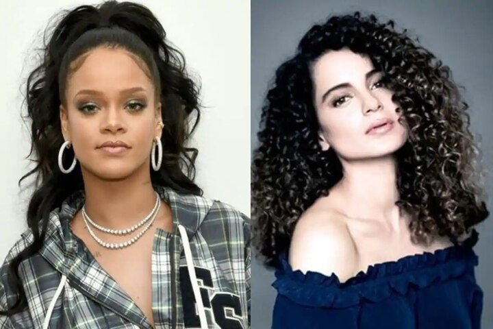 Kangana Ranaut posted obscene pictures of Rihanna and wrote: Sanghi nari sub pay bhari કંગના રનૌતે રિહન્નાની અશ્લીલ તસવીરો પોસ્ટ કરીને લખ્યુંઃ સંઘી નારી સબ પે ભારી.......