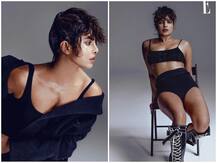 ટુંકો-બૉલ્ડ ડ્રેસ પહેરીને આ એક્ટ્રેસે વિદેશની મેગેઝિન માટે કરાવ્યુ ગ્લેમરસ ફોટોશૂટ, જુઓ તસવીરો.....