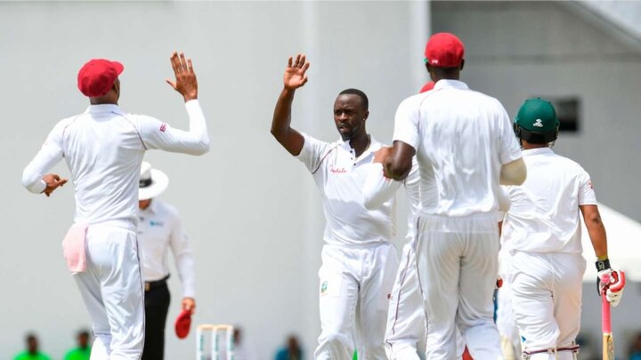 West Indies won the first Test by 210 runs in the fourth innings, chasing 395 runs. પહેલી જ ટેસ્ટ રમતા વેસ્ટ ઈન્ડિયને ચોથી ઈનિંગ્સમાં 210 રન કરીને અપાવ્યો અકલ્પનિય વિજય, 395 રન ચેઝ કર્યા