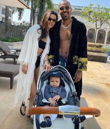 હાર્દિક પંડ્યાએ પુત્ર અગસ્ત્ય સાથે પુલમાં નહાવા પડ્યો, બન્નેની મસ્તી કરતી તસવીરો વાયરલ