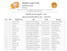 Local Body Election: દહેગામ નગરપાલિકા ચૂંટણી માટે ભાજપના ઉમેદવારો ની યાદી જાહેર, જુઓ