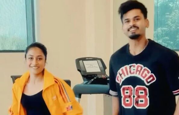 yuzvendra chahal wife dhanashree verma dance with shreyas iyer ધનશ્રી વર્મા અને શ્રેયસ ઐયરનો ડાન્સ વિડીયો વાયરલ, જાણો હાર્દિક પંડ્યાએ શું કરી કોમેન્ટ ?