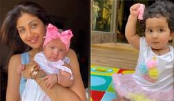 શિલ્પા શેટ્ટીએ મનાવ્યો  દીકરીનો પહેલા બર્થ ડે, તસવીર કરી  શેર, જુઓ સમીષાનો ક્યૂટ વીડિયો