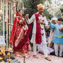 Dia Mirza Wedding Photos:  દિયા મિર્ઝાની લગ્ન મંડપથી માંડીને સાત ફેરા સુધીની ઇનસાઇડ તસવીર જુઓ