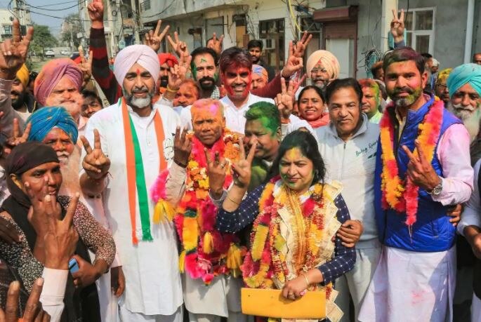 Punjab Municipal Election Results 2021: BJP candidate gets only 9 votes in Gurdaspur Punjab Municipal Election Results 2021: ભાજપના સૂપડા સાફ, ગુરદાસપુરમાં મળ્યા માત્ર 9 મત