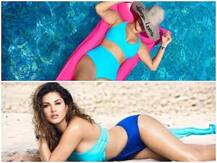 Sunny leoneએ ફરી એકવાર ચઢાવ્યો ઇન્ટરનેટનો પારો, Blue bikini પહેરીને ફેન્સને આ રીતે કર્યો ક્રેઝી, જુઓ તવસીરો