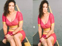Sunny Leone એ સાઉથ ઈન્ડિયન ડ્રેસમાં દેશી લૂકથી લગાવી આગ, જુઓ તસવીરો