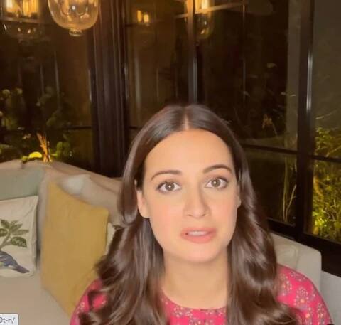 (PHOTO CREDIT- DIA MIRZA INSTAGRAM)