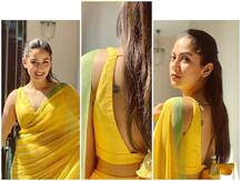 બૉલીવુડ એક્ટરની પત્નીએ પીળી સાડીમાં બતાવ્યો સેક્સી અંદાજ, શરીર પરના ટેટૂથી ફેન્સ પણ રહી ગયા દંગ, તસવીરો વાયરલ