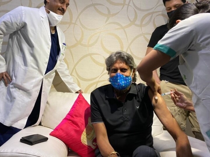 Veteran cricketer Kapil Dev received his first dose of COVID19 Vaccine કોરોના વેક્સીનેશન: ભારતના આ દિગ્ગજ ક્રિકેટરે લીધો વેક્સીનનો પ્રથમ ડોઝ