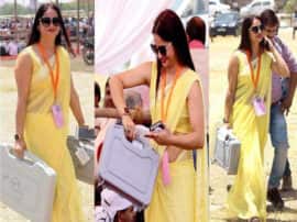 कौन है पीली साड़ी वाली पीठासीन अधिकारी, असली नाम से लेकर 100% वोटिंग तक ... कौन है पीली साड़ी वाली पीठासीन अधिकारी, असली नाम से लेकर 100% वोटिंग तक ...