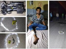 बुलंदशहर: एनकाउंटर में दो इनामी बदमाशों के पैर में लगी गोली, हथियार भी बरामद