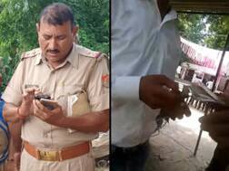 रिश्वत लेते कैमरे में कैद हुए दारोगा साहब, एसपी ने किया निलंबित... देखें वीडियो