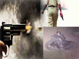 मुरादाबाद: चेकिंग के दौरान बदमाशों ने की फायरिंग, पुलिस टीम ने दिया करारा जवाब