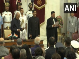 Sharad Arvind Bobde sworn in as 47th Chief Justice of India जस्टिस शरद अरविंद बोबडे बने देश के 47वें  प्रधान न्यायाधीश, राष्ट्रपति ने दिलाई शपथ