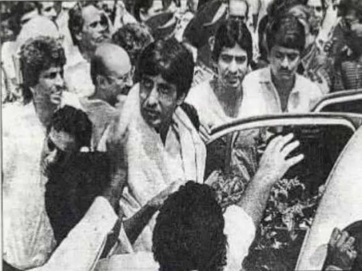 फिल्म Coolie के सेट पर हुए हादसे के 2 महीने बाद रोते हुए घर लौटे थे Amitabh Bachchan, देखें तस्वीरें