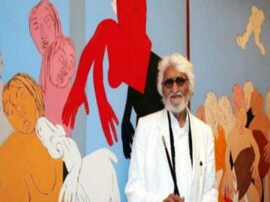Famous Painter M F Husain Watched Madhuri Dixit Film Hum Aapke Hain Koun 67 Times M. F. Husain, 85 साल की उम्र में इस बॉलीवुड एक्ट्रेस की खूबसूरती पर हो गए थे ऐसे फिदा कि एक ही फिल्म को देख डाला 67 बार