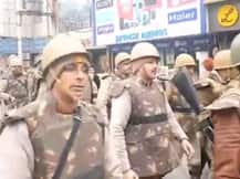 कल होने वाली जुमे की नमाज से पहले सहारनपुर में पुलिस-पीएसी का फ्लैग मार्च