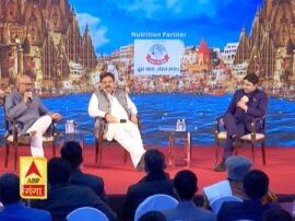 Town Hall in Varanasi Ravindra jaiswal and Ajay rai टाउन हॉल वाराणसी: रवींद्र जायसवाल बोले-काशी विकास के रास्ते पर, अजय राय ने कहा शहर का बुरा हाल