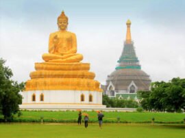 Shrawasti Budha Temple closed in uttar pradesh due to corona virus कोरोना वायरस की दहशत से श्रावस्ती के मंदिर में लगा ताला, हालात में सुधार के बाद खुलेंगे द्वार