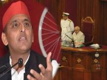 'जय श्रीराम' पर बवाल, सपा ने विधानसभा में काटा हंगामा, लगाया आरोप- अखिलेश को मरवाना चाहती है बीजेपी सरकार