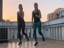 Katrina Kaif को Coronavirus की वजह से छत पर करना पड़ा ये काम, देखें Video