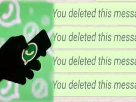 अगर Whatsapp पर भेजा गया मैसेज कर दिया गया है डिलीट, तो ऐसे करें पता Know the way to read deleted messages of Whatsapp अगर Whatsapp पर भेजा गया मैसेज कर दिया गया है डिलीट, तो ऐसे करें पता