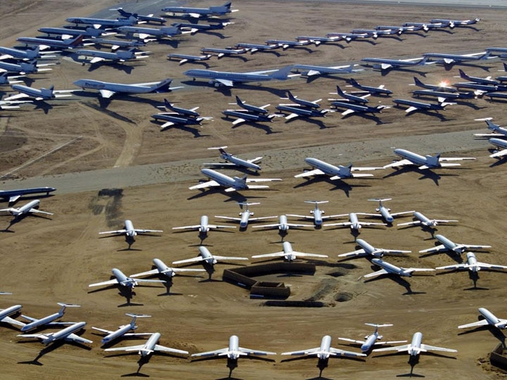 इस देश में है विमानों का सबसे बड़ा 'कब्रिस्तान', तस्वीरें देखकर हैरान रह जाएंगे आप