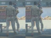 Lockdown में दारोगा पर क्यों बरसी सिपाही की लाठी, वीडियो वायरल होने के बाद सस्पेंड