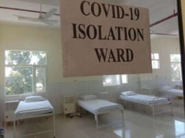 coronavirus suspect prisoner escaped from hospital isolation ward in etawah  Etawah:आइसोलेशन वार्ड की खिड़की तोड़कर फरार कोरोना संदिग्ध बंदी, मचा हड़कंप