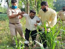 सहारनपुर: पुलिस और बदमाशों के बीच हुई मुठभेड़, एक बदमाश घायल, तीन गिरफ्तार