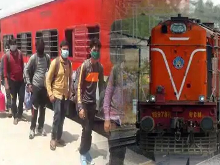 Lockdown Daily Workers arrived in Jalaun by special train buy tickets for journey 610 रुपये में टिकट खरीदकर श्रमिक स्पेशल ट्रेन से जालौन पहुंचे मजदूर, इतने लंबे सफर में न मिला खाना और न ही पानी