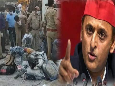 औरैया: मजदूरों की मौत पर राजनीति गर्म, अखिलेश बोले- ऐसे हादसे मृत्यु नहीं हत्या औरैया: मजदूरों की मौत पर राजनीति गर्म, अखिलेश बोले- ऐसे हादसे मृत्यु नहीं हत्या