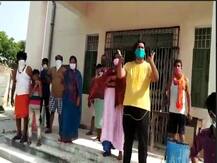 Prayagraj: कोविड हॉस्पिटल में पानी को तरसते कोरोना के मरीजों का हंगामा, भाग खड़े हुए कर्मचारी