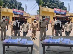 सहारनपुर मुठभेड़: पुलिस ने भाग रहे दो बदमाशों को धर-दबोचा, चोरी का सामान भी बरामद